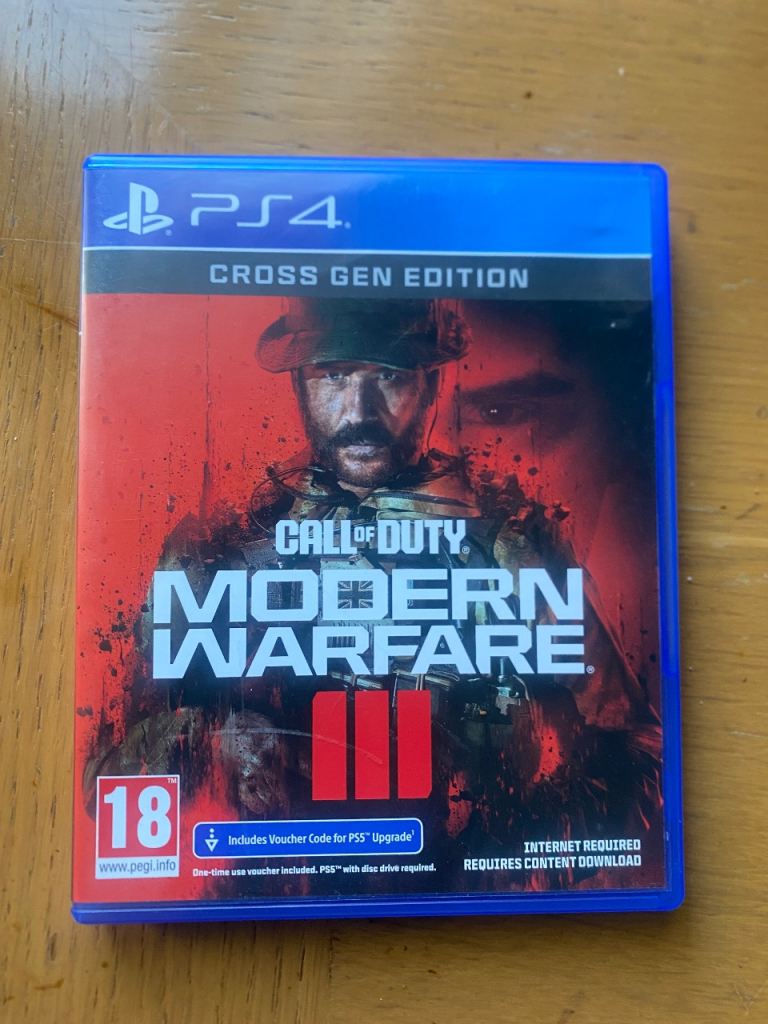 PS4 Call of Duty Modern Warfare III 