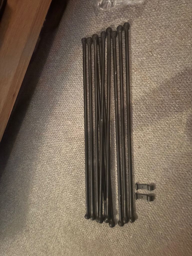 Cast iron stair rods 
