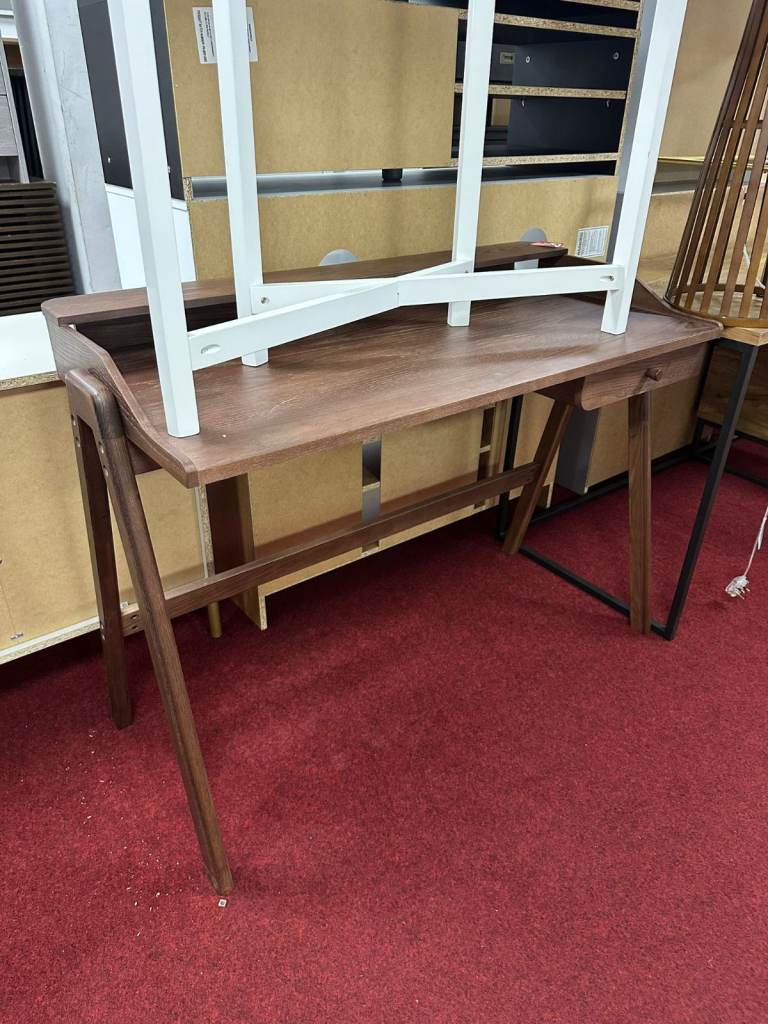 image for Ewell 1 Drawer Desk - Walnut