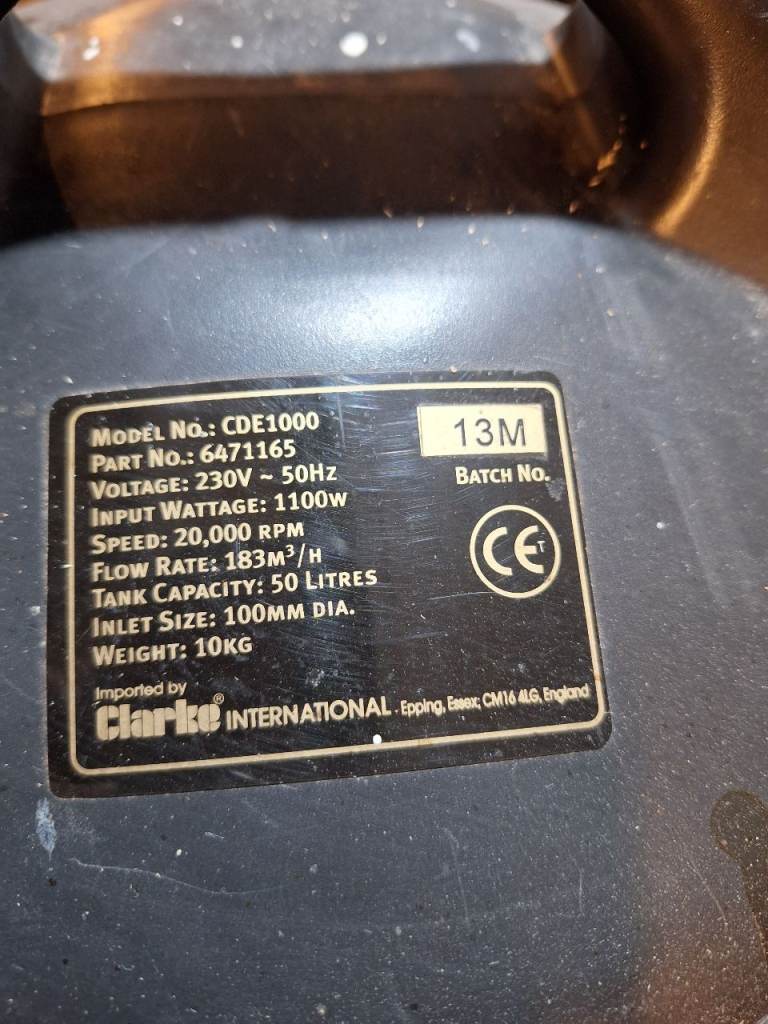 Clarke workshop dust extractor | in Roundhay, West Yorkshire | Gumtree