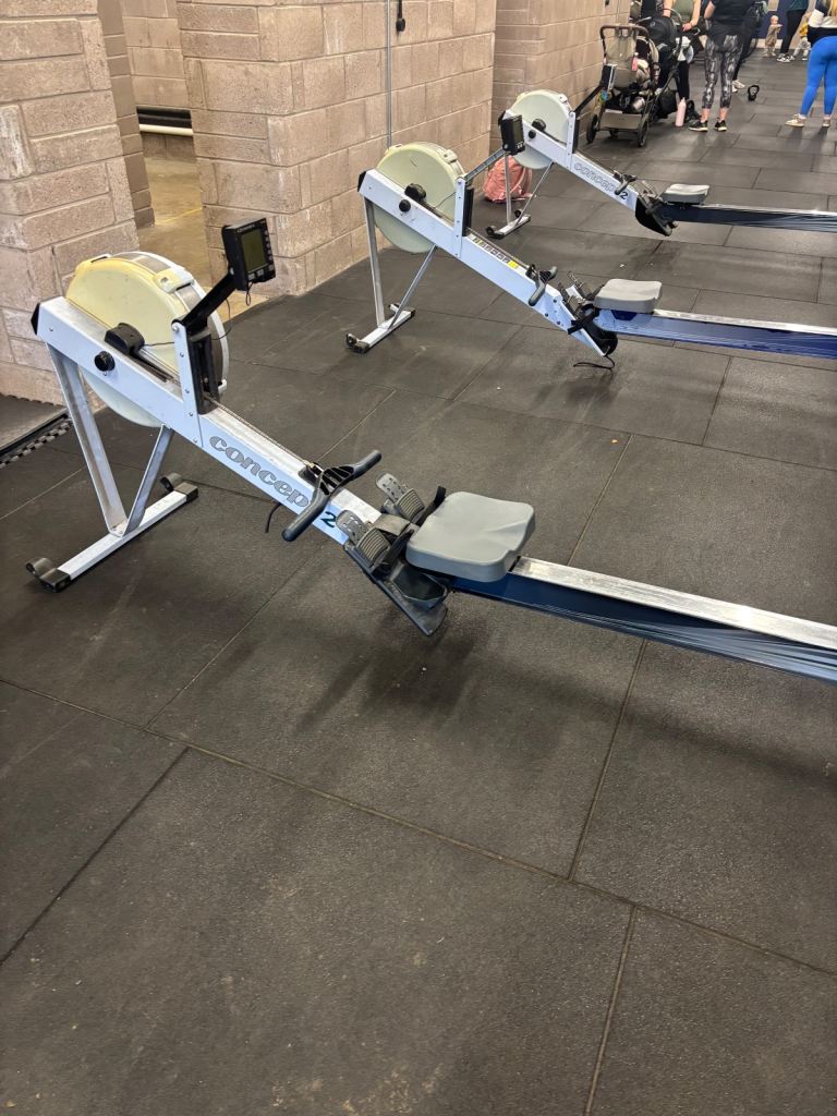 Concept 2 rowing machine 
