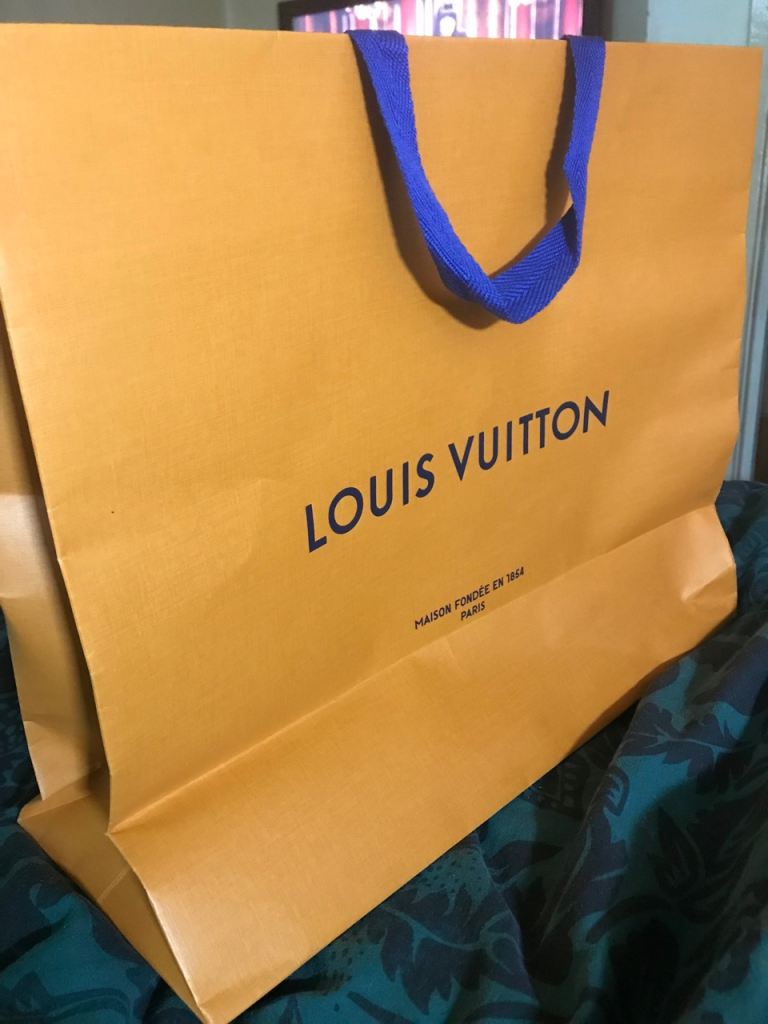 Louis Vuitton Designer shopping bag 