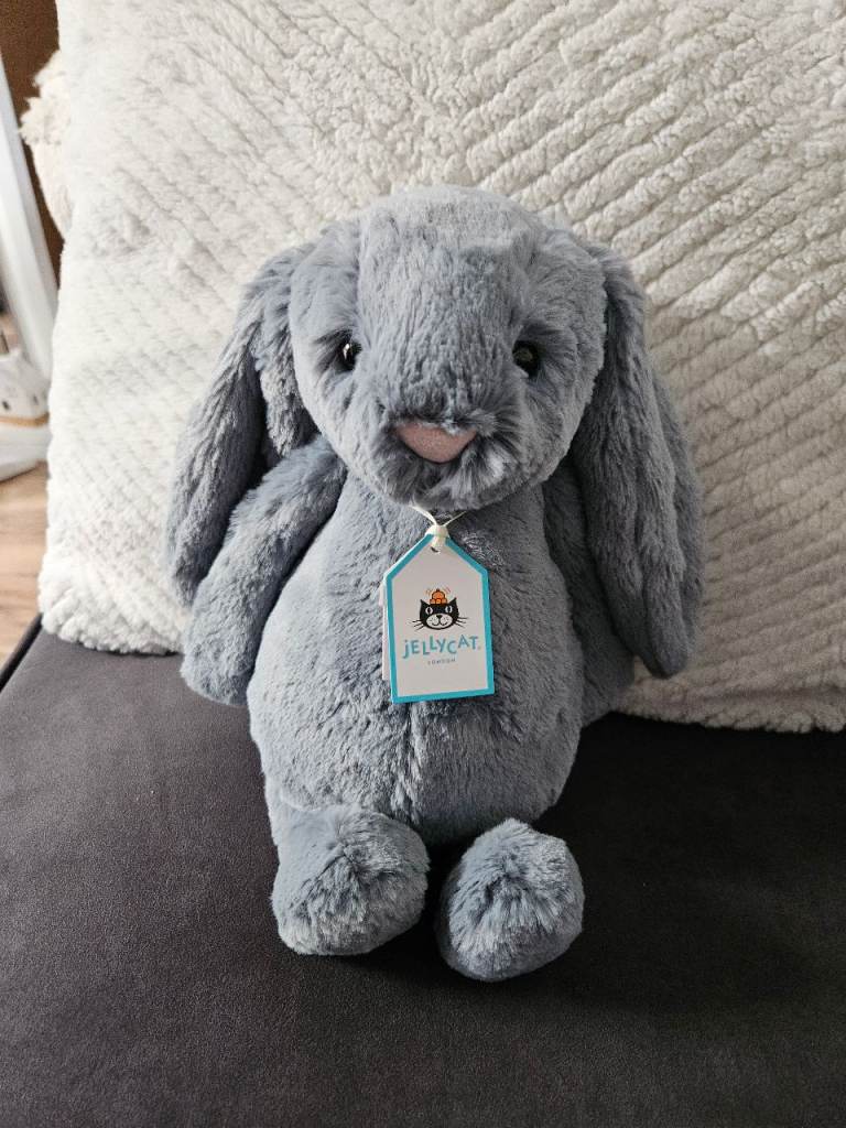 Brand new jellycat dusky blue bunny