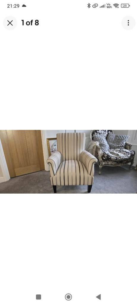 2 quality Laura Ashley armchairs