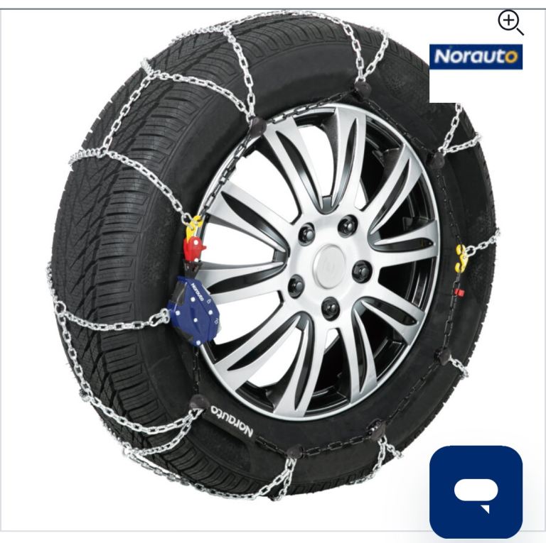 Brand New Snow Chains by Norauto for Tyres 225/50/R18,