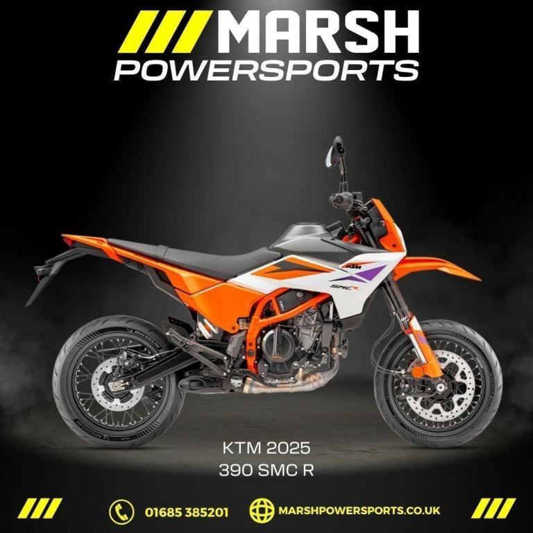 KTM 390 SMC R 2025 - KTM Main Dealer - Free Quickshifter!