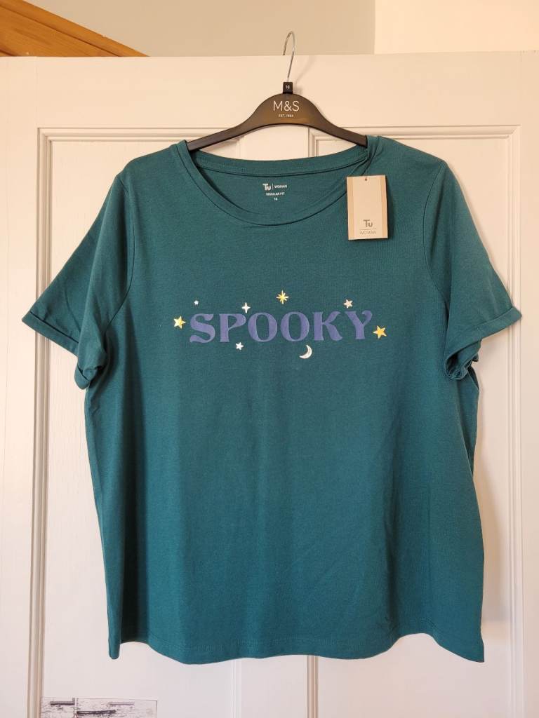 TU teal t-shirt, size 16, brand new with tag