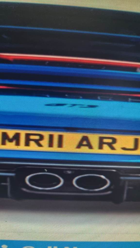 Number plate MR HARJ (MR11 ARJ)
