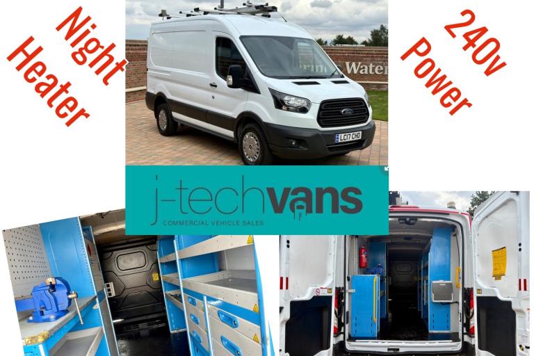Ford Transit T350 2.0Tdci L2H2 Van **Northern Power Jointing Van / Utility Van**
