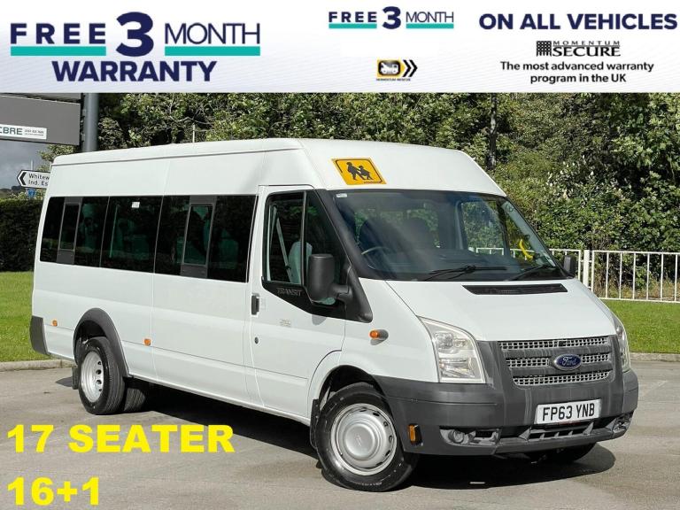 2013 Ford Transit Medium Roof 17 Seater TDCi 135ps NA DIESEL Manual