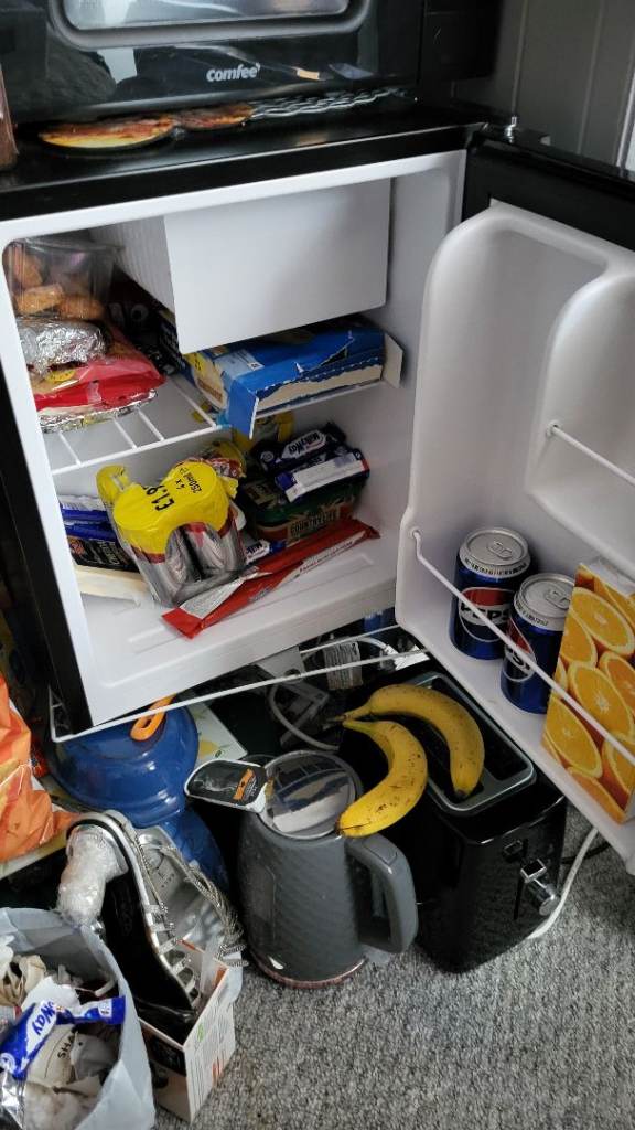 Counter top fridge
