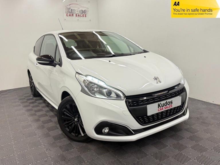 2017 Peugeot 208 1.2 PureTech 82 Black Edition 3dr - LOW 56000 MILES - A/C - DAB - FSH HATCHBACK ...