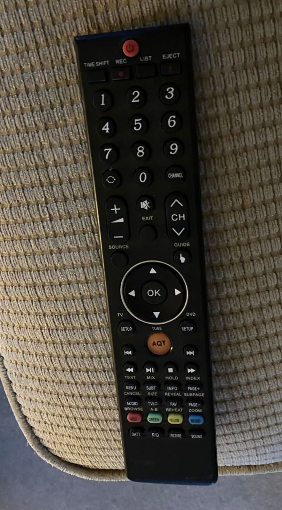 Avtex TV remote controller 