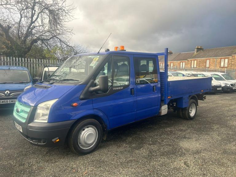 2014 Ford Transit D/Cab Chassis TDCi 125ps [DRW] TIMING CHAIN NOT BELT TIPPER CHASSIS CAB Diesel ...