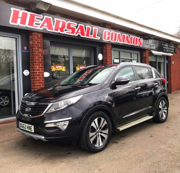 2012 62 KIA SPORTAGE 1.7 CRDI 3 SAT NAV 5D 114 BHP DIESEL 2 KEYS