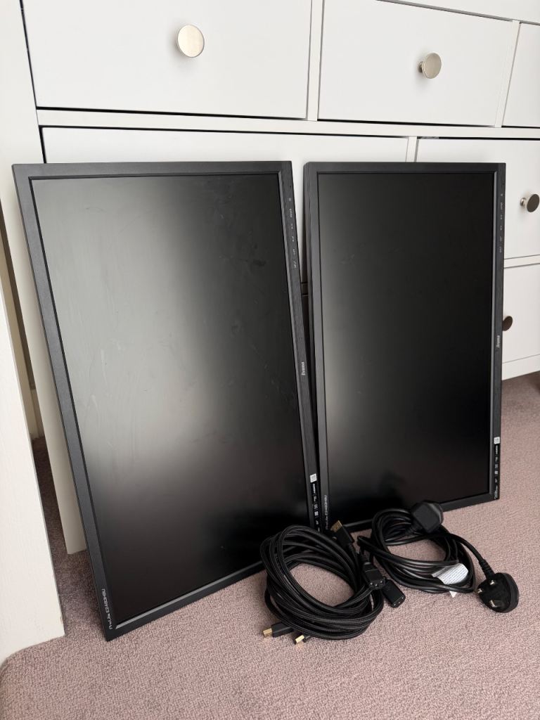 2 x iiyama LCD Monitor