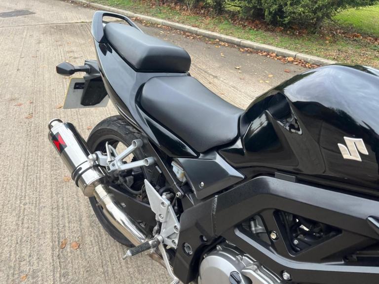 2008 58 SUZUKI SV650S K7 SV 650 21k MILES BLACK SPORTS TOURER CLEAN SV650