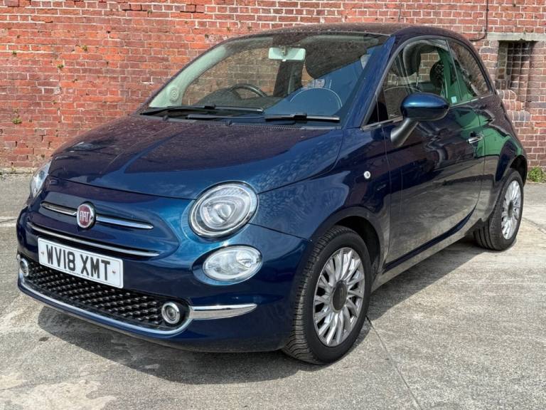 2018 18 FIAT 500 1.2 LOUNGE HATCHBACK 3DR PETROL MANUAL EURO 6 (S/S) (69 BHP)