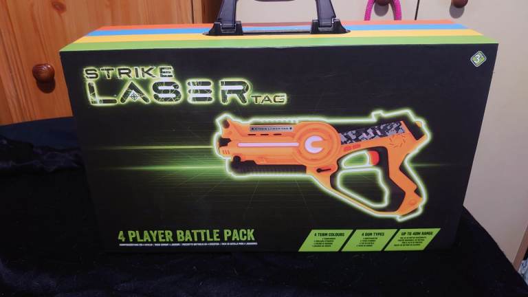 Strike laser tag 4 player battle pack 