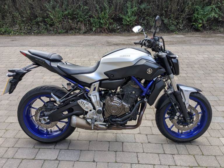 Yamaha MT-07 (689 cc), 2015, only 4900 miles