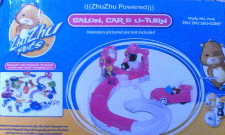Zhu Zhu Pets Grooming Salon -Hamster Playset Toys