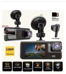 Bargin - Dash Cam Brand 1080P Dual Lens New In Original Packaging