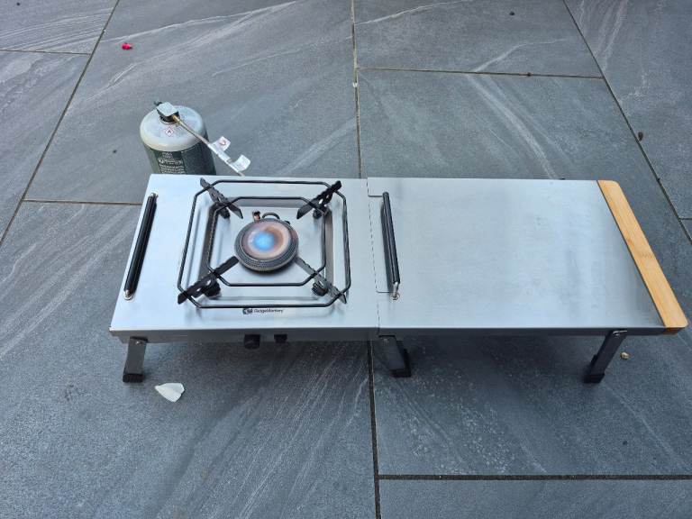 Ridgemonkey grilla cook station single hob