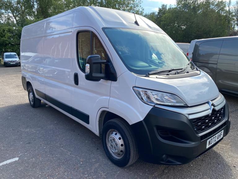 2022 72 Reg Citroen Relay LWB H2 2.2HDi Euro6 Air Con SAT NAV +VAT