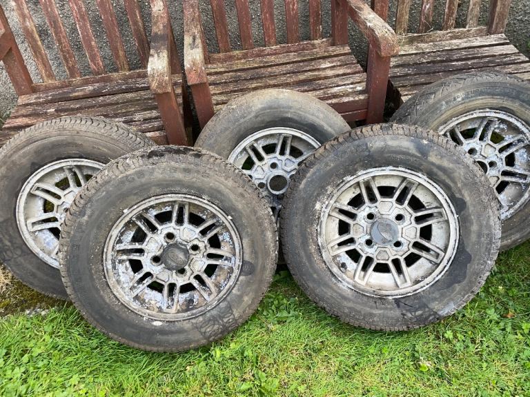 Ford Capri 1980 5 Alloy Wheels 