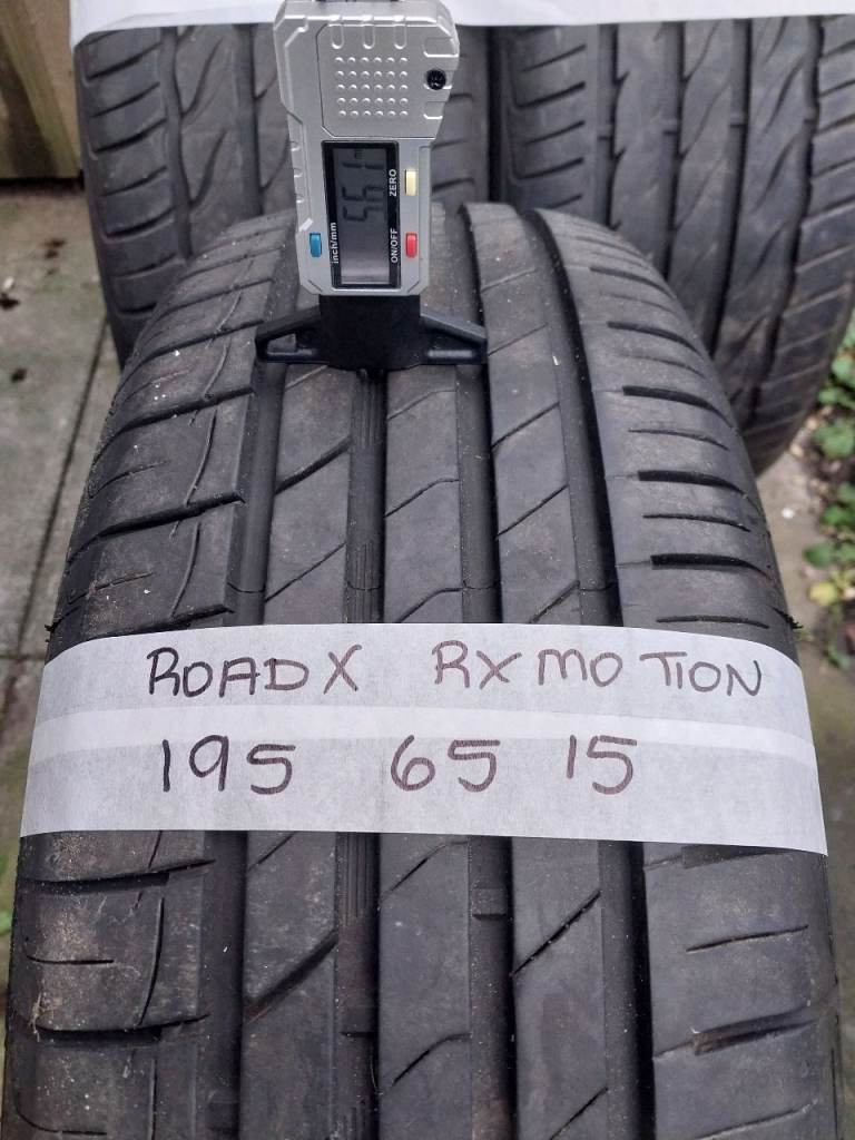 Part Worn Tyre RoadX RXMotion 195 65 15