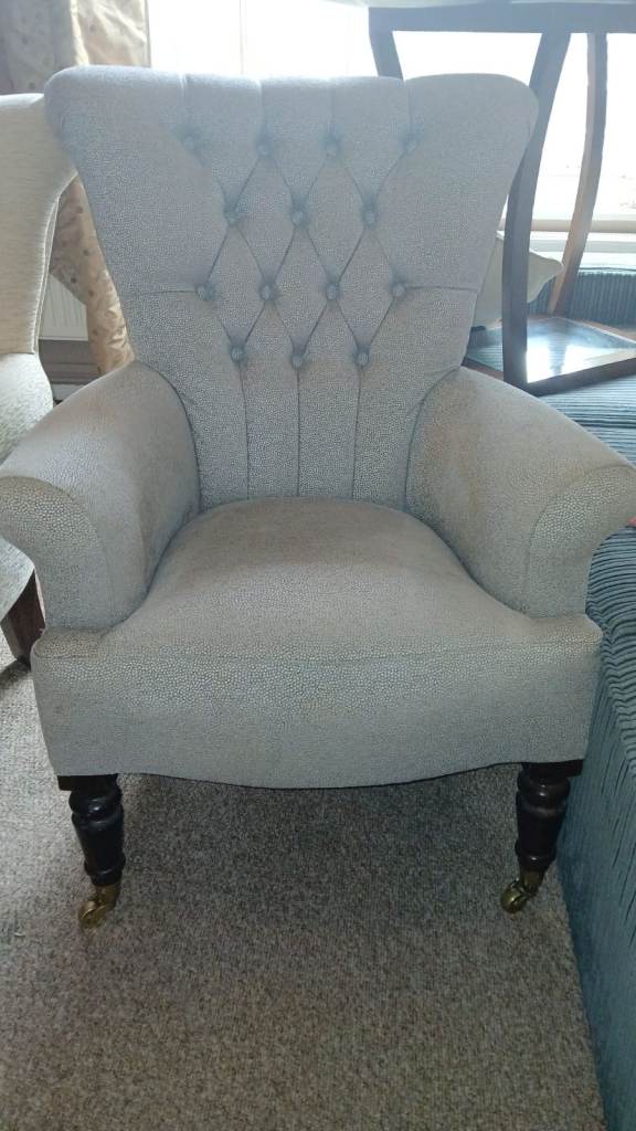 Elegant Luxury Wingback Armchair – Excellent Condition