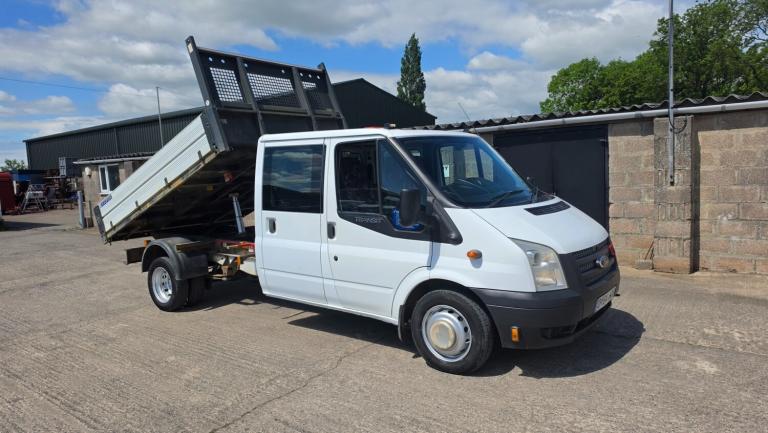 2014 Ford Transit Double Cab Tipper TDCi 125ps CHASSIS CAB Diesel Manual