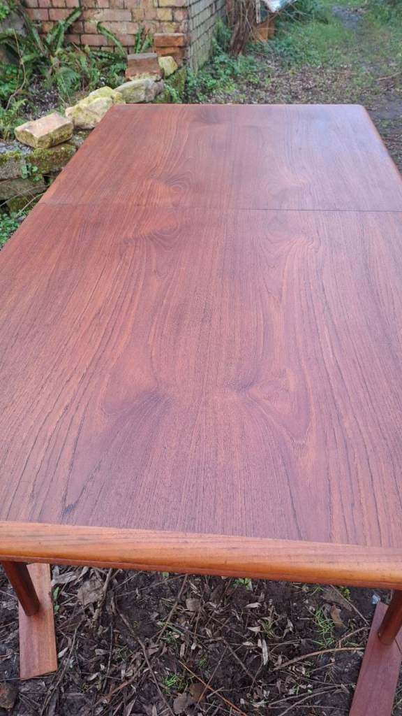 Arne Hovmand Olsen Teak Extendable Dining Table 