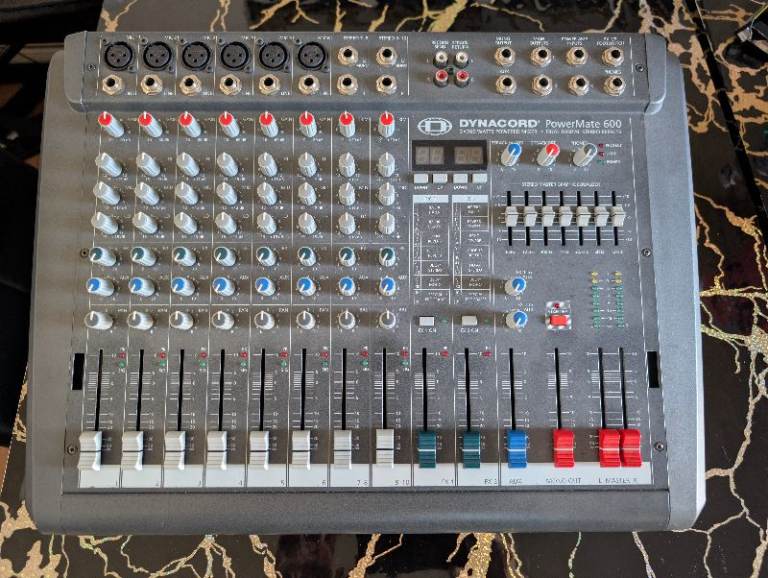 Dynacord PowerMate 600 Powered Mixer – Good Condition