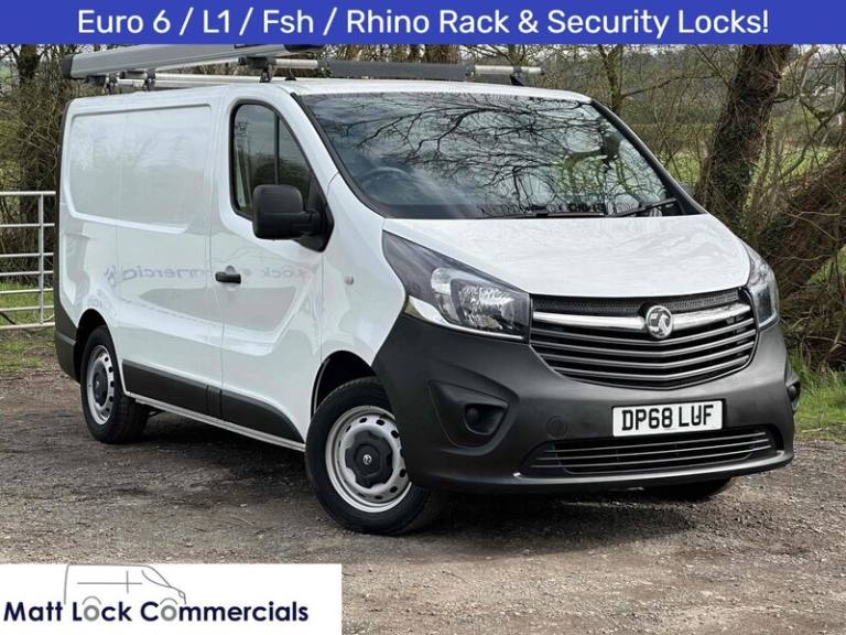 2019 Vauxhall Vivaro 2900 L1 H1 120ps Panel Van Diesel Manual