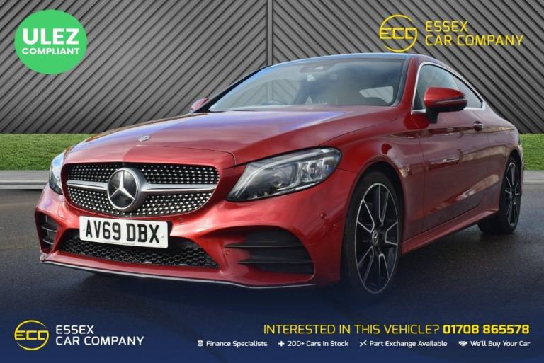 2019 Mercedes-Benz C Class 2.0 C220d AMG Line (Premium Plus) Coupe 2dr Diesel G-Tronic+ Euro 6 (s...