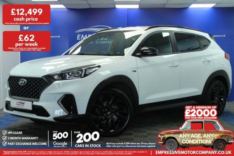 2020 N HYUNDAI TUCSON 1.6 CRDI MHEV N LINE SUV 5DR DIESEL HYBRID MANUAL EURO 6 (