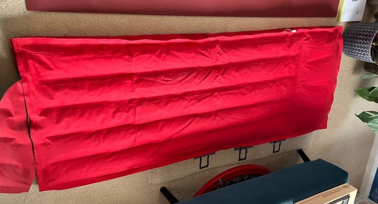 Canvas inflatable mattress- single 