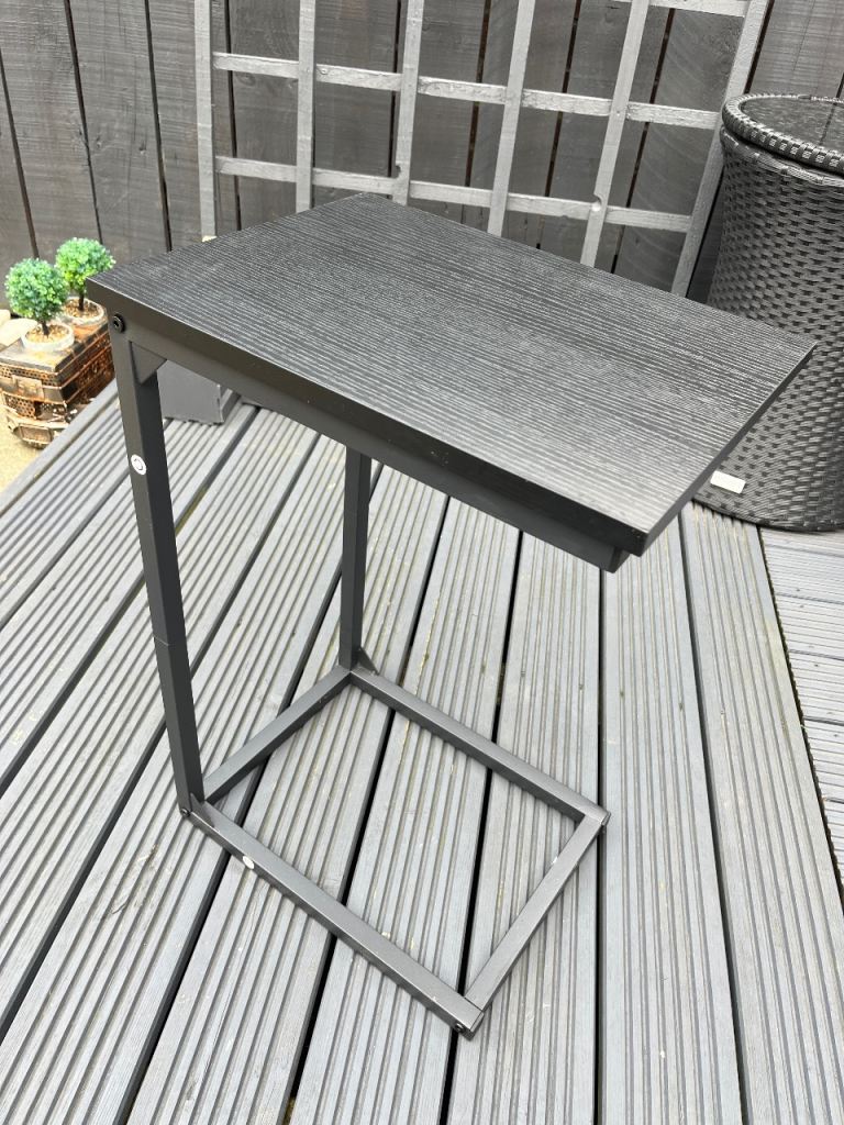 Bed side table. Black. £5