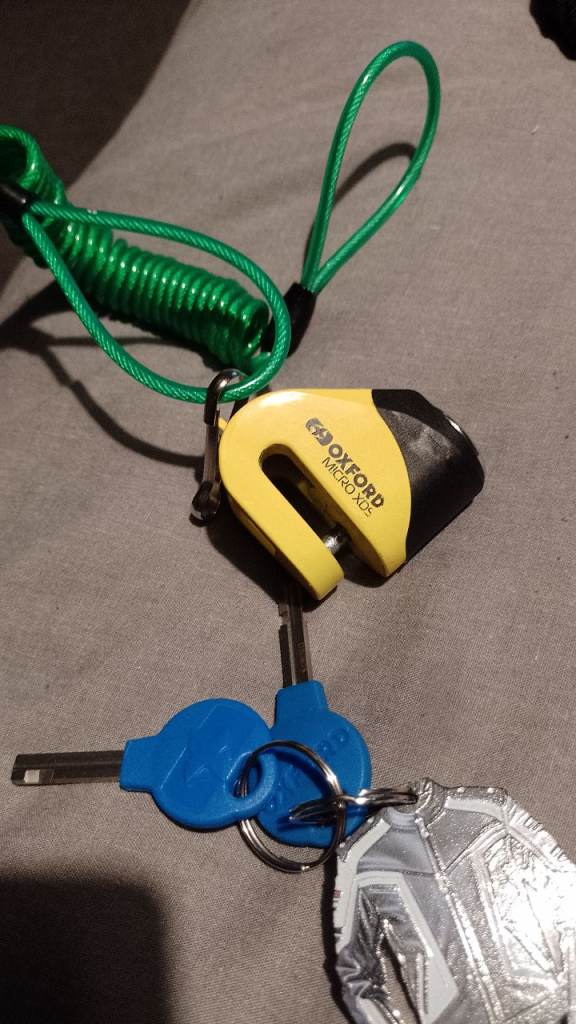 Oxford micro xds disc lock