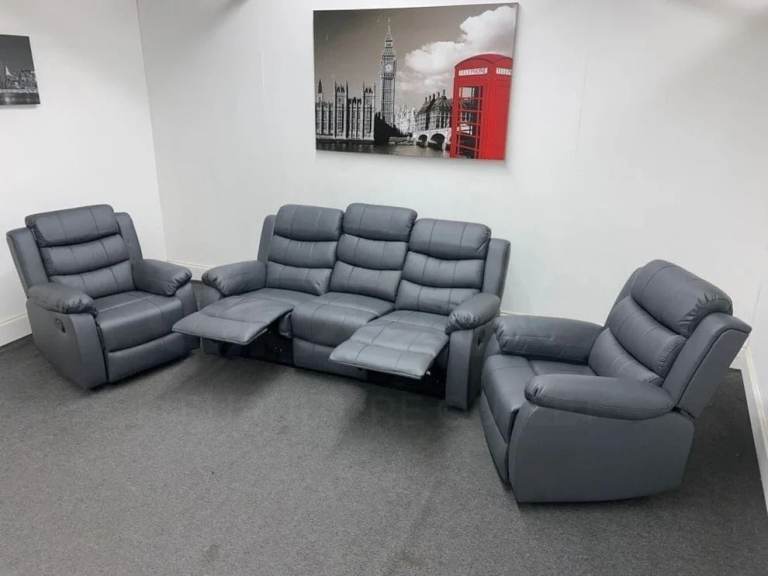 🚛Exclusive Roma Recliner 3+2 + Corner Sofa Set ❤️Luxury Style 25% OFF😘Hurry Order Now🚛