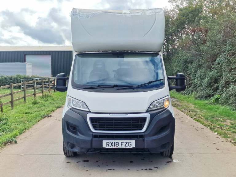 2018 Peugeot Boxer 335 L3 HDI LWB Luton/Box Low Loader  Drives Perfect  ULEZ