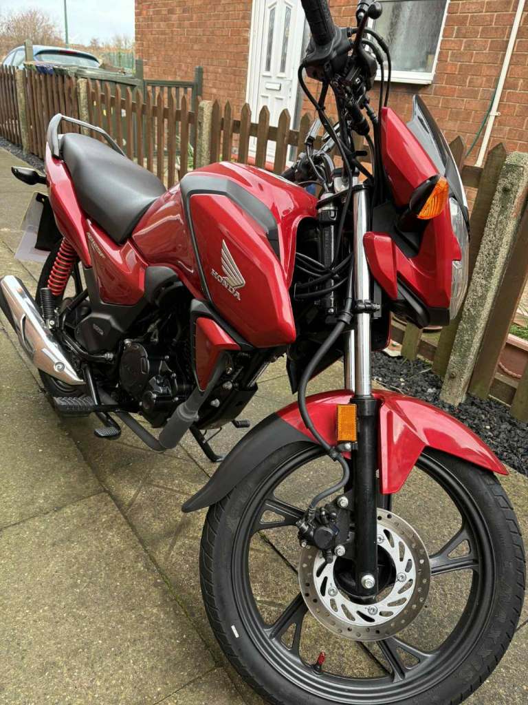 Honda CB125F motorcycle 