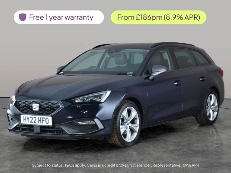 2022 SEAT Leon 1.5 eTSI MHEV FR Estate 5dr Petrol Hybrid DSG Euro 6 (s/s) (150 ps) - LED - Estate...