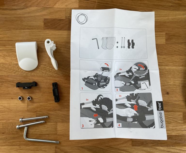 Bugaboo Bee5 handlebar clips