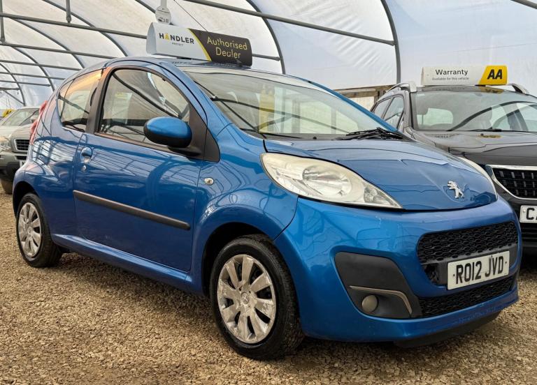 2012 Peugeot 107 1.0 12V Active Euro 5 3dr HATCHBACK Petrol Manual