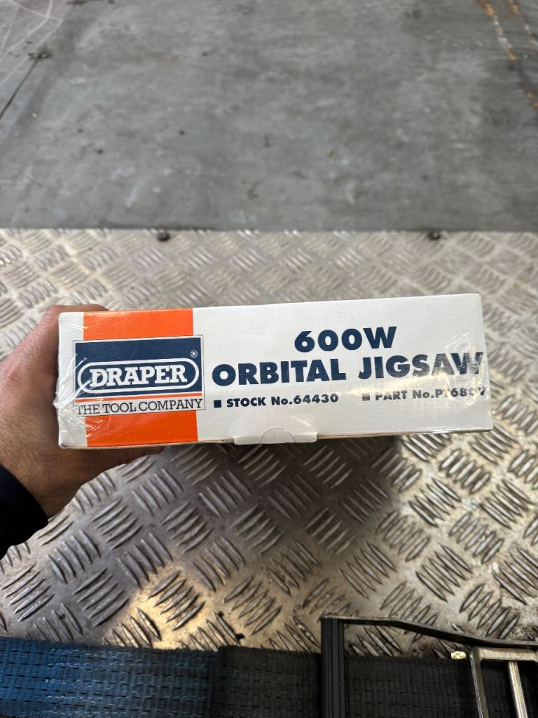 Brand new draper orbital jigsaw