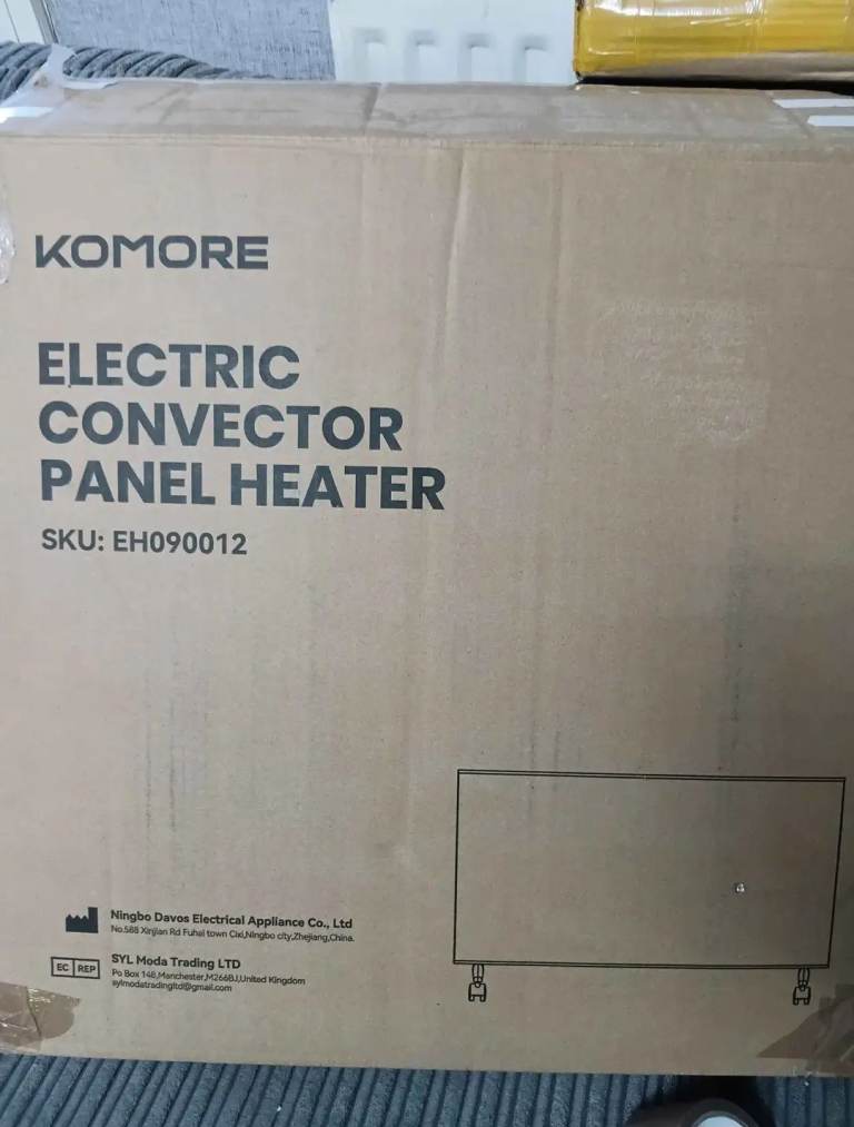 KOMORE Electric convector Panel new l heater new