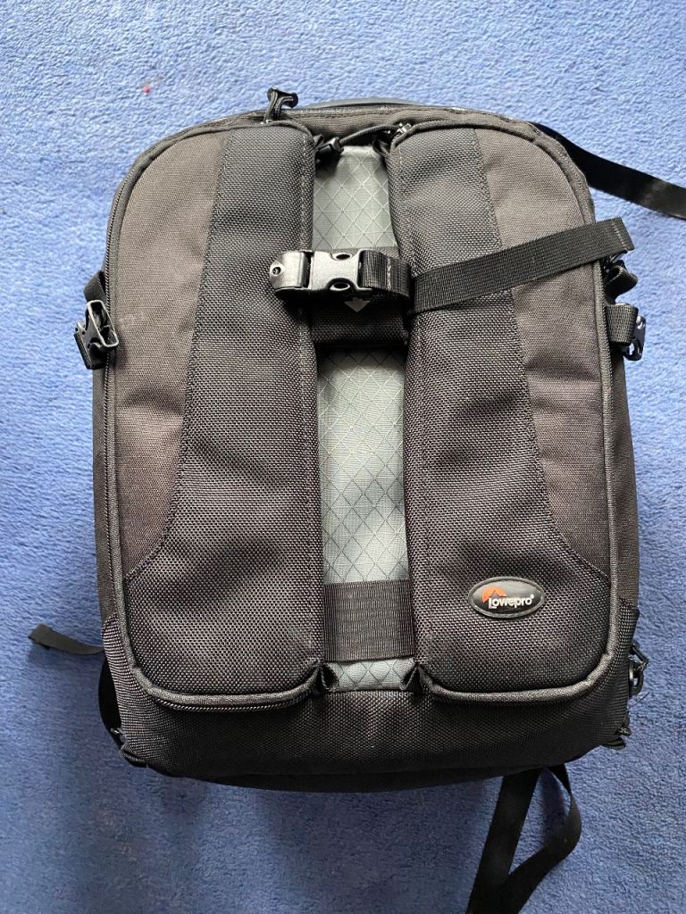 Lowepro Camera Backpack – Black, Good Condition