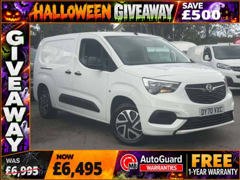 2020 Vauxhall Combo 1.5 Turbo D 2300 Sportive Panel Van 4dr Diesel Manual L2 H1 Euro 6 (s/s) (1 P...